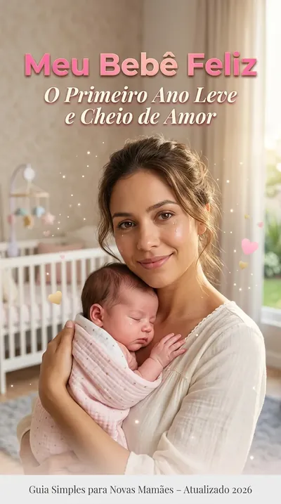 Capa do guia Meu Bebê Feliz
